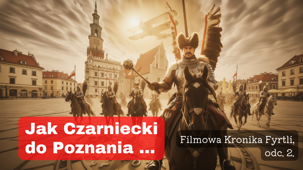 Stefan Czarniecki na poznańskim rynku — odcinek „Patroni”